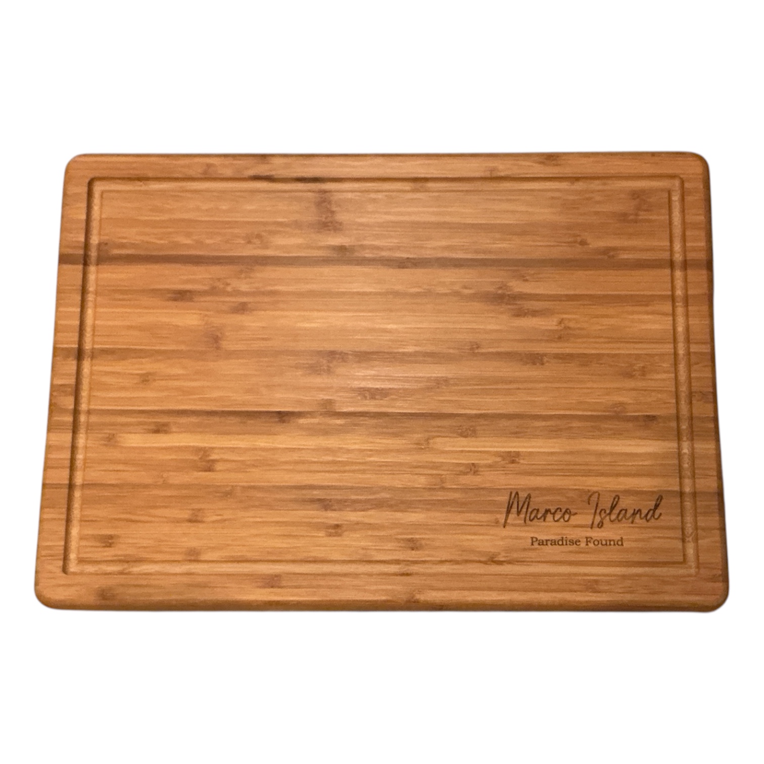 Engraved Marco Island Cutting Board