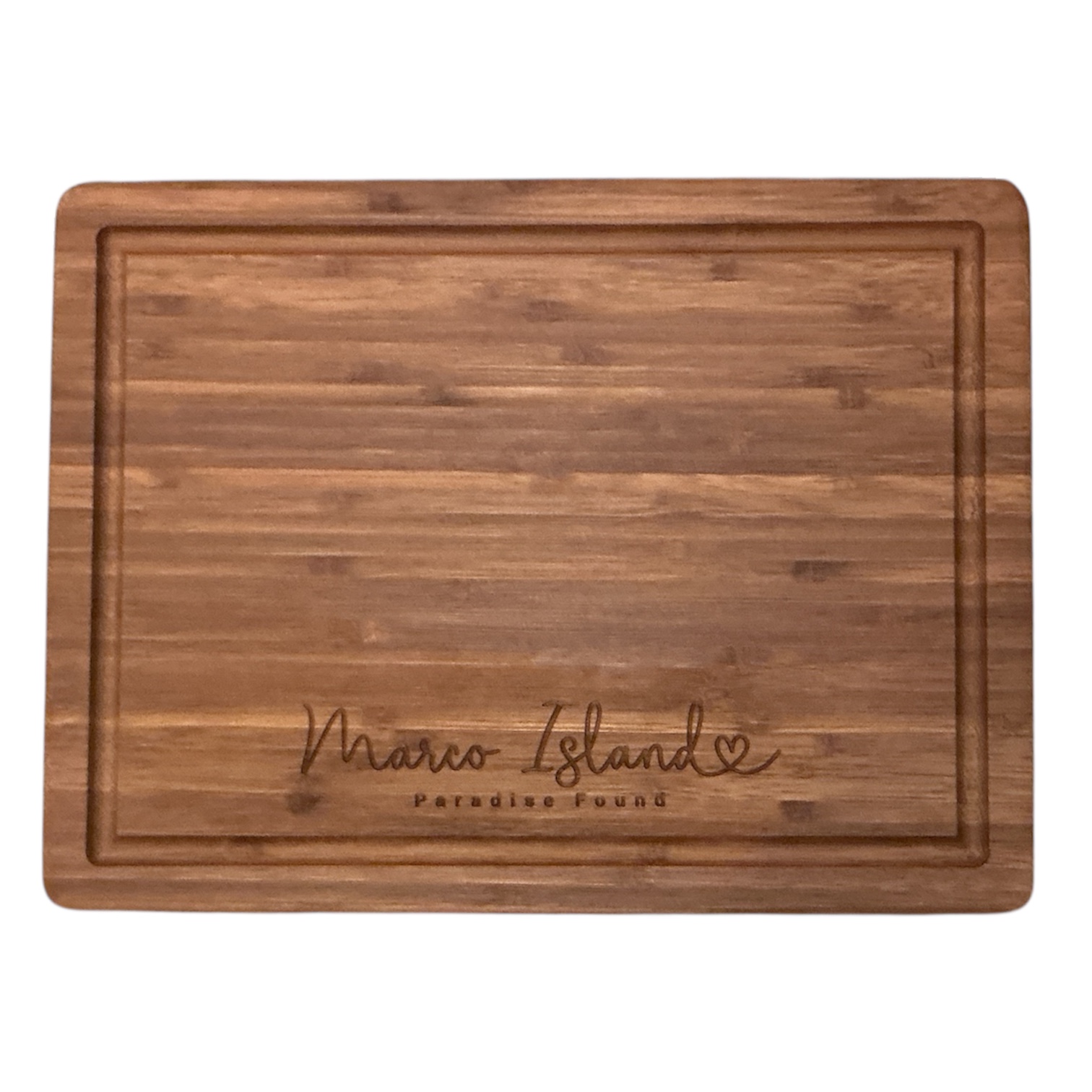 Engraved Marco Island Cutting Board