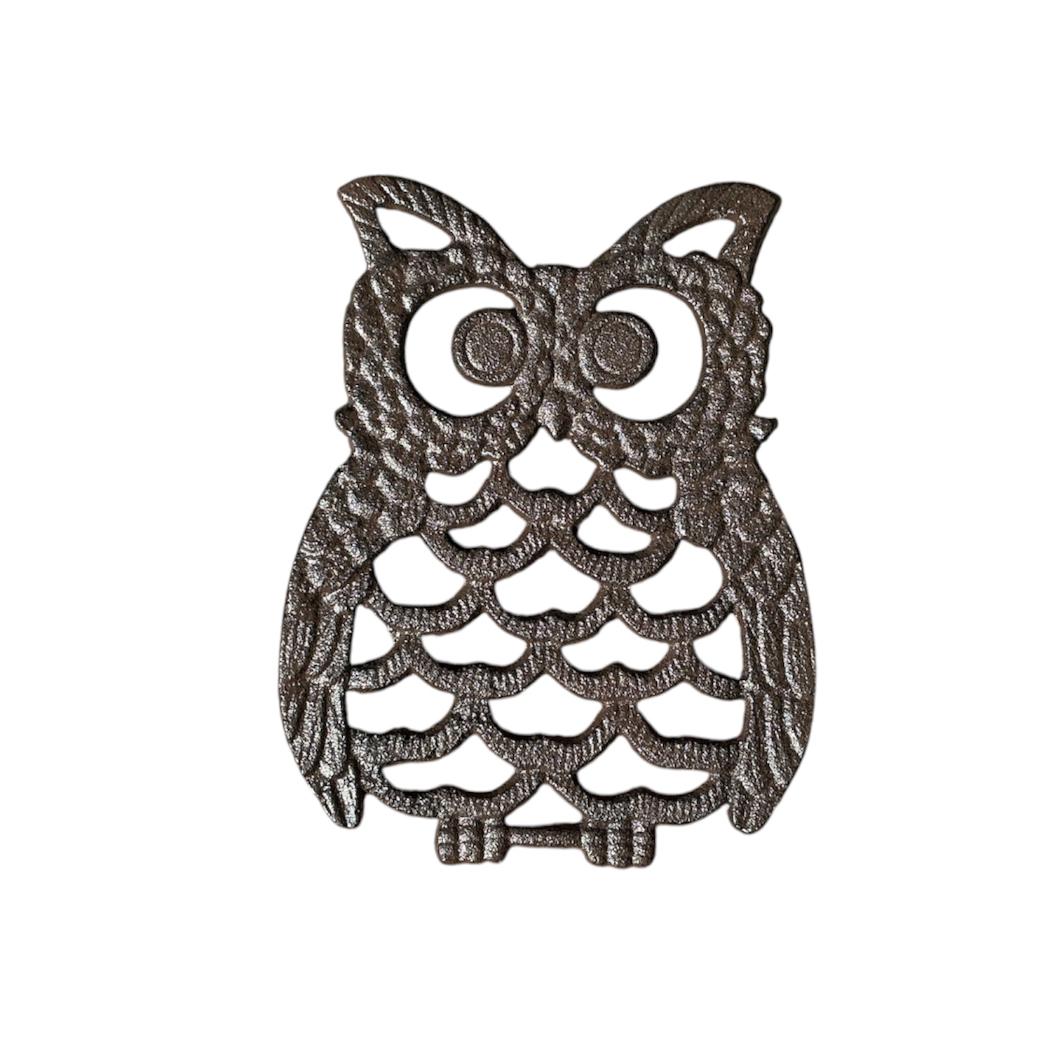 Cast Iron Owl Trivet