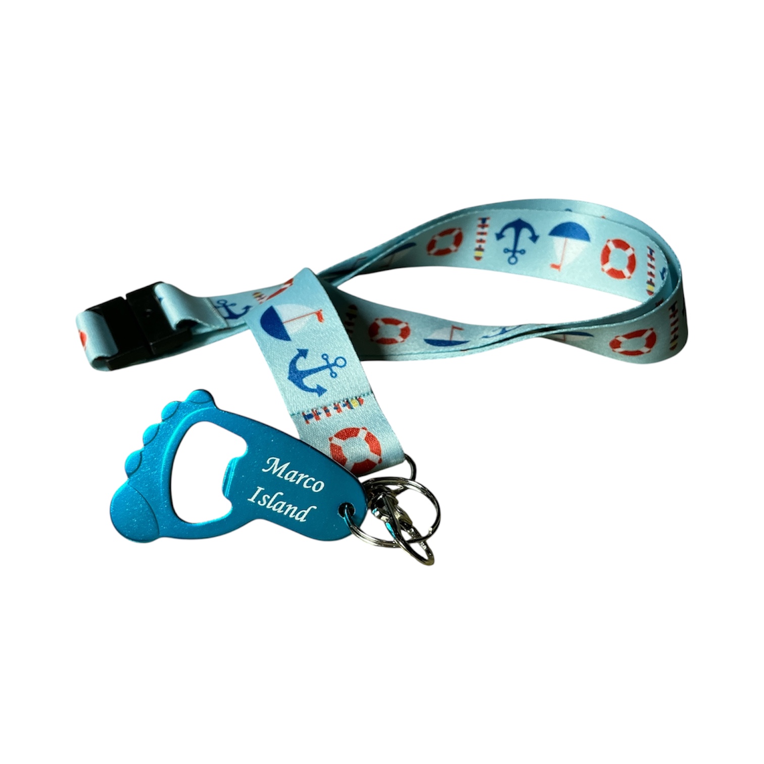 Footprint Beer Key Chain Opener